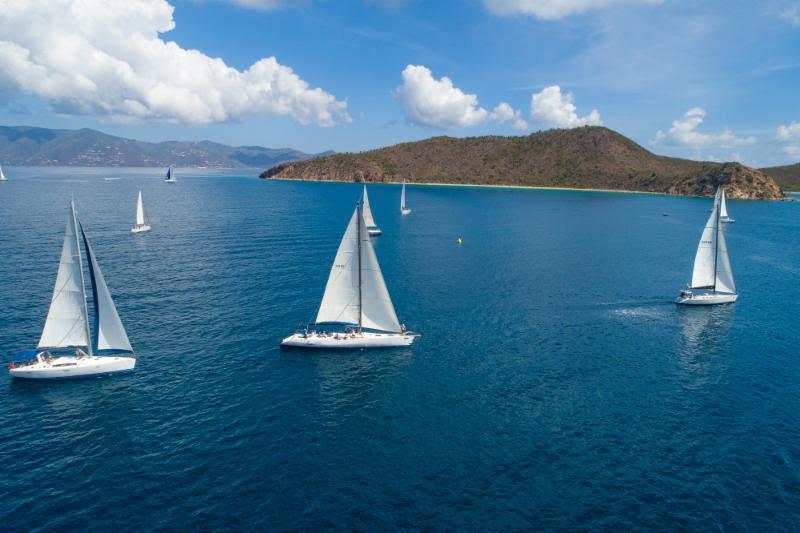 Catch 22 lead the Jib & Main 1 fleet on final day and win their class overall - BVI Spring Regatta 2019 photo copyright Alastair Abrehart taken at Royal BVI Yacht Club and featuring the IRC class
