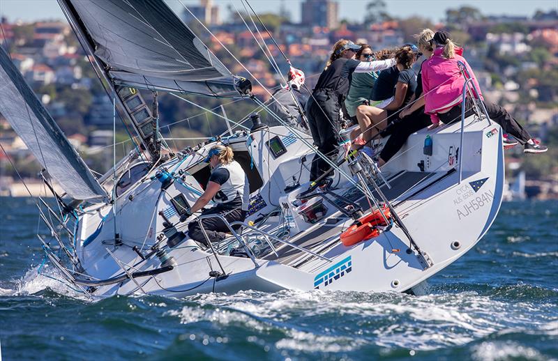 Helly Hansen Women's Challenge 2019 photo copyright Crosbie Lorimer Bow Caddy Media taken at Manly Yacht Club and featuring the IRC class