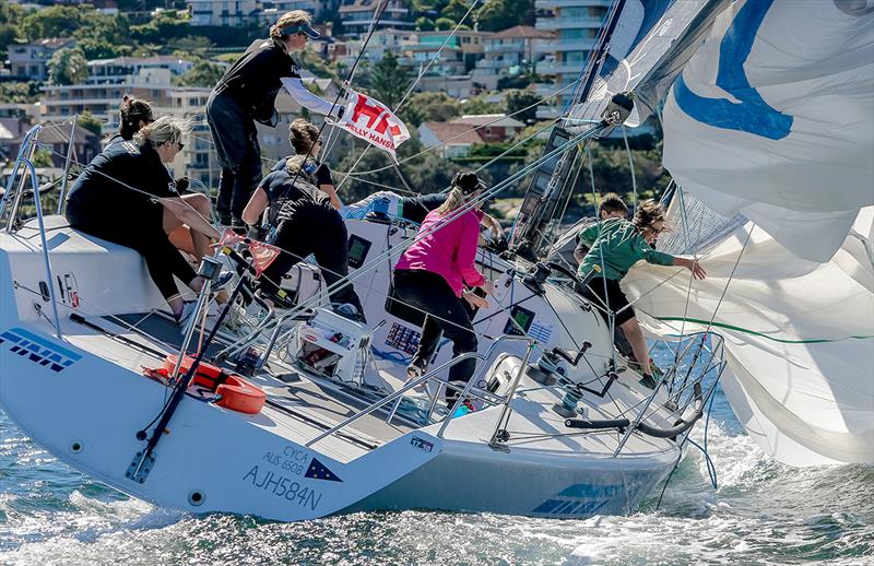 Helly Hansen Women's Challenge 2019 photo copyright Crosbie Lorimer Bow Caddy Media taken at Manly Yacht Club and featuring the IRC class