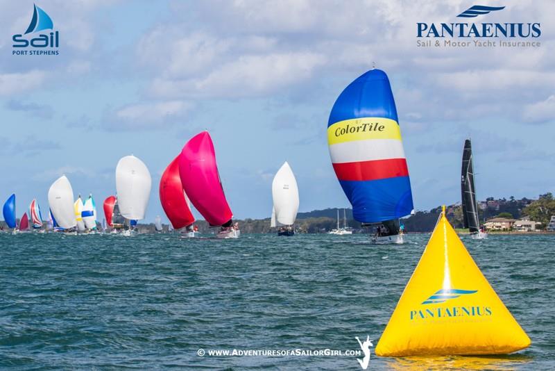 Sail Port Stephens 2019 photo copyright Nic Douglass / www.AdventuresofaSailorGirl.com taken at Port Stephens Yacht Club and featuring the IRC class