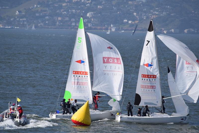 Hodgson and Haddad racked up penalties - 2019 World Sailing Nations Cup - photo © Amanda Witherell 