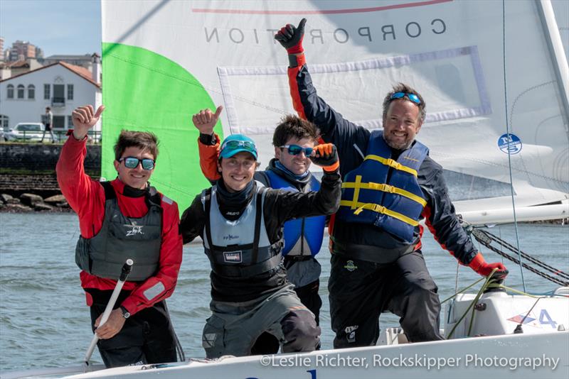 Mesnil's Match in Black by Normandy Elite Team - 2019 World Sailing Nations Cup Grand Final photo copyright Leslie Richter, Rockskipper Photography taken at St. Francis Yacht Club and featuring the IRC class