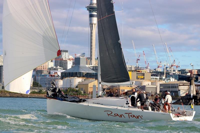 The Elliott 50 Ran Tan II before leaving Auckland to compete in the  2019 Transpac Race photo copyright Andrew Delves taken at Royal New Zealand Yacht Squadron and featuring the IRC class