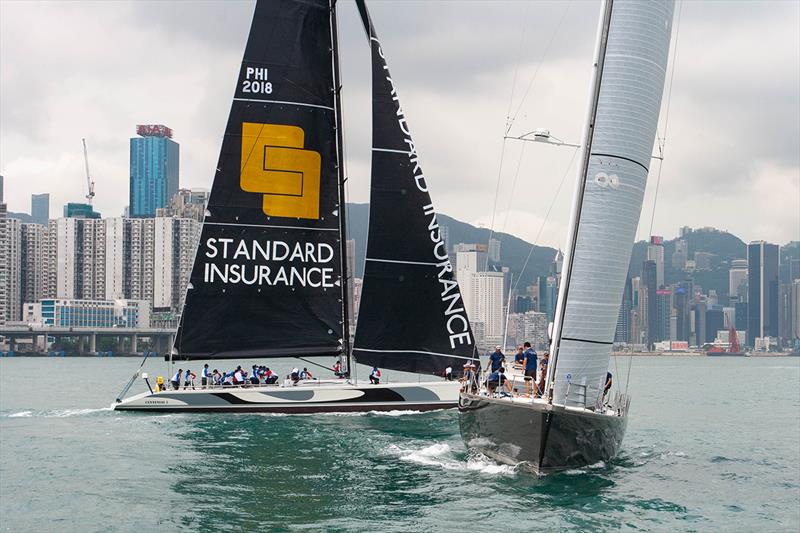 2019 Hong Kong to Puerto Galera Yacht Race - Standard Insurance Centennial and Shahtoosh photo copyright Guy Nowell taken at Royal Hong Kong Yacht Club and featuring the IRC class