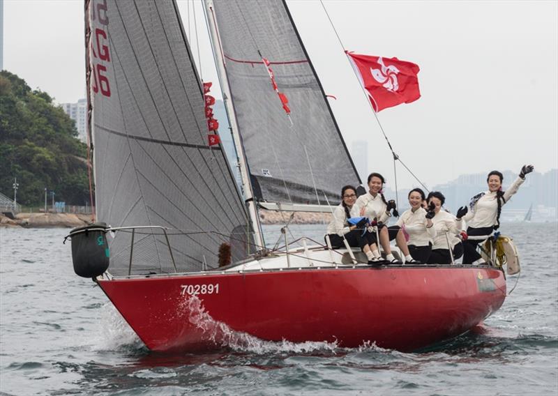 Hombre (HKG) - The Nations' Cup 2019 photo copyright RHKYC / Guy Nowell taken at Royal Hong Kong Yacht Club and featuring the IRC class