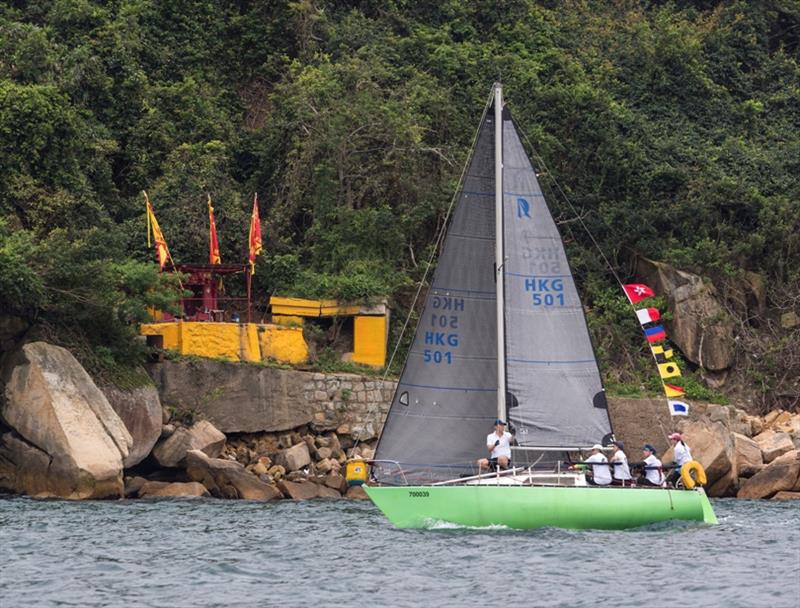 Helios (HKG) - The Nations' Cup 2019 photo copyright RHKYC / Guy Nowell taken at Royal Hong Kong Yacht Club and featuring the IRC class