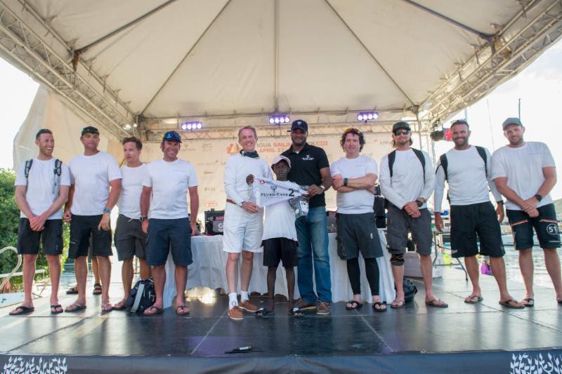 Adrian Lee and his team on Lee Overlay Partners II enjoying success in CSA Racing 3 at Antigua Sailing Week photo copyright Ted Martin taken at Antigua Yacht Club and featuring the IRC class