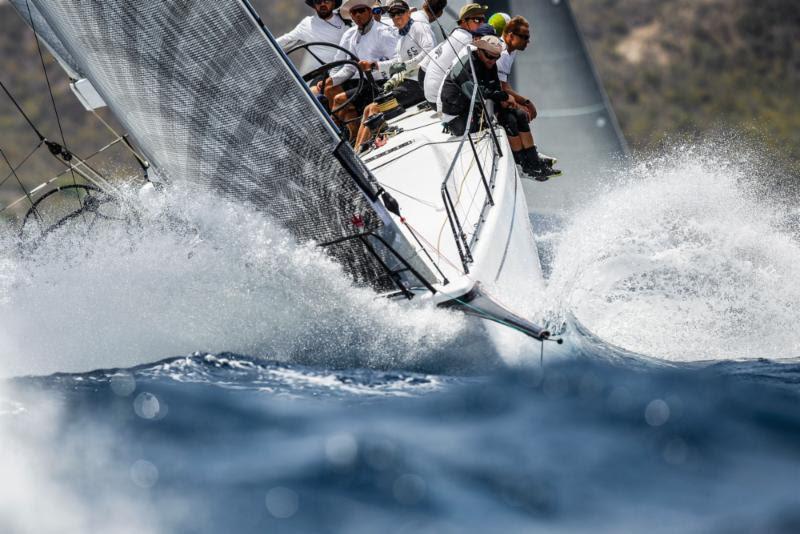 Lady Mariposa scored two bullets on Reggae in the Park Race Day - Antigua Sailing Week photo copyright Paul Wyeth / pwpictures.com taken at Antigua Yacht Club and featuring the IRC class