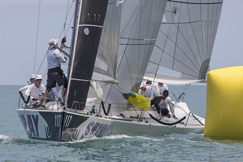 Top of the Gulf Regatta 2019. Stingray (Platu) photo copyright Guy Nowell / Top of the Gulf Regatta taken at Ocean Marina Yacht Club and featuring the IRC class