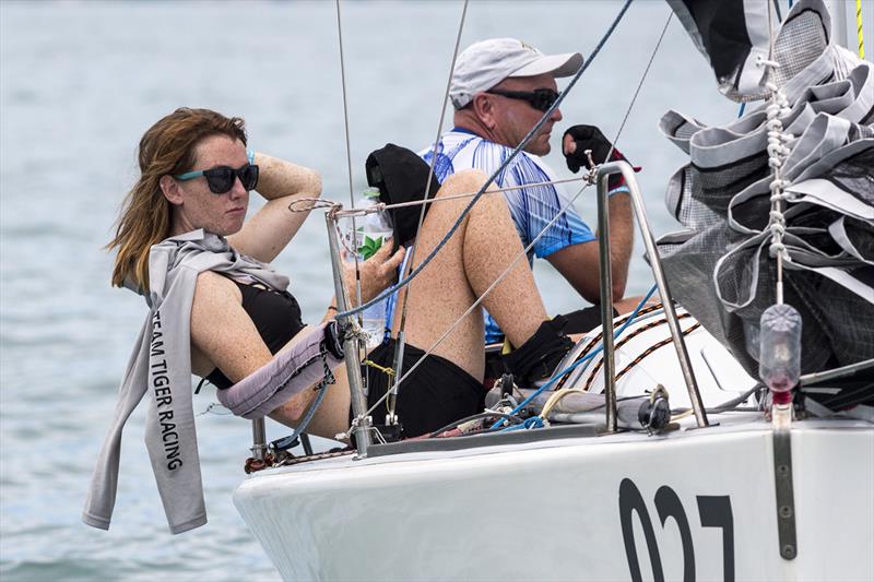 Top of the Gulf Regatta 2019. Chillin' between races photo copyright Guy Nowell / Top of the Gulf Regatta taken at Ocean Marina Yacht Club and featuring the IRC class