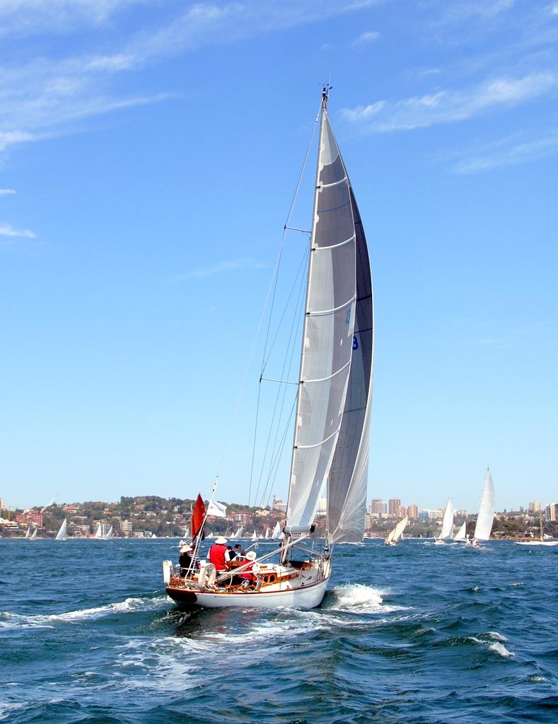 Caprice of Huon, represented Australia in the 1965 and 1967 Admiral's Cup photo copyright SASC taken at Cruising Yacht Club of Australia and featuring the IRC class