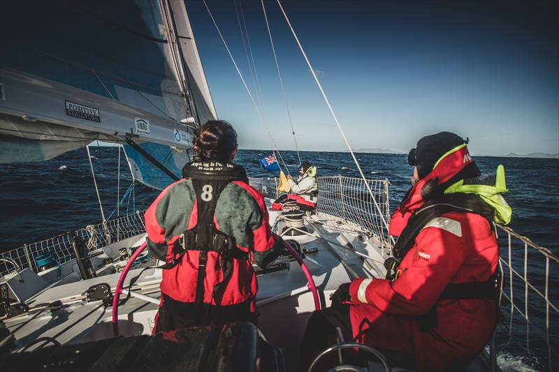 New Zealand in sight photo copyright Amalia Infante taken at Royal New Zealand Yacht Squadron and featuring the IRC class