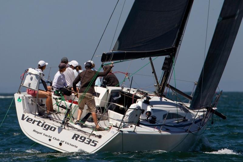 Vertigo won the 2019 Apollo Bay Race - next stop AWKR photo copyright Bruno Cocozza taken at Ocean Racing Club of Victoria and featuring the IRC class