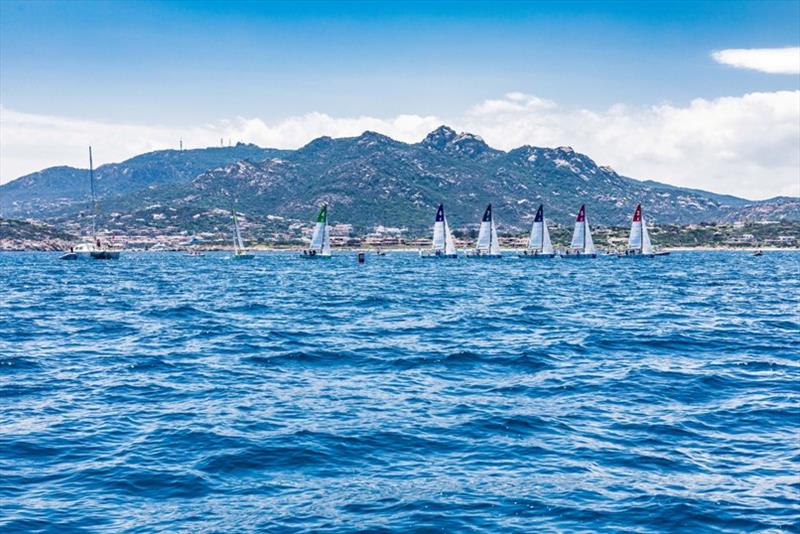 Fleet of the SAILING Champions League - photo © SCL / Lars Wehrmann