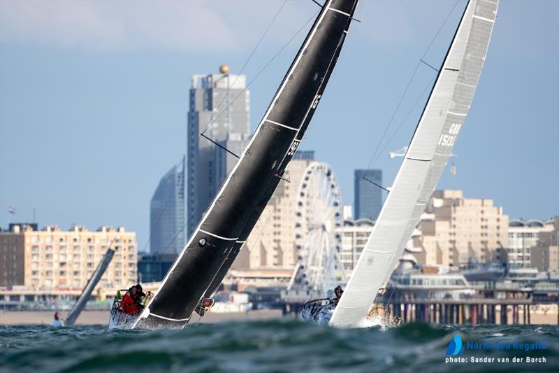 North Sea Regatta start Vuurschepen Race photo copyright Sander van der Borch / North Sea Regatta taken at Jachtclub Scheveningen and featuring the IRC class