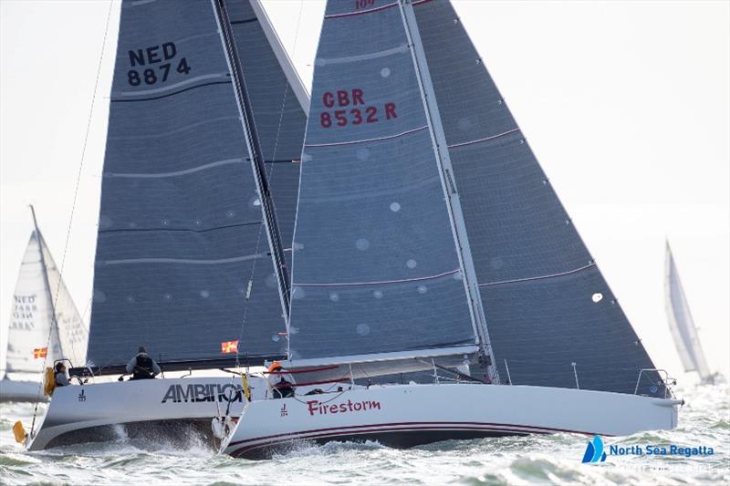 North Sea Regatta start Vuurschepen Race photo copyright Sander van der Borch / North Sea Regatta taken at Jachtclub Scheveningen and featuring the IRC class