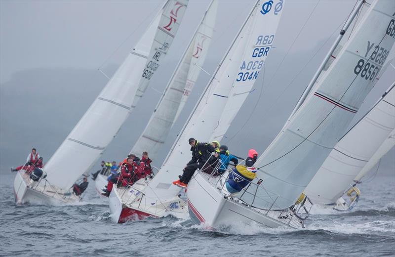 One design fleet with Sigma 33 GBR8856Y, Mayrise, James Miller, Helensburgh SC - Day 3, Clyde Cruising Club's Scottish Series 2019 - photo © Marc Turner / CCC