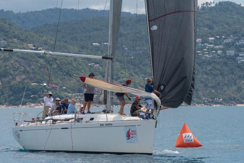 Fujin on her way to second place. Day 4, Samui Regatta 2019. - photo © Event Media