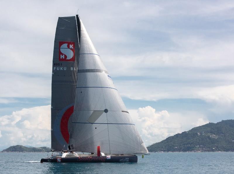 Scallywag Fuku Bld 60 on the way to their first class win. Day 4, Samui Regatta 2019. - photo © Event Media