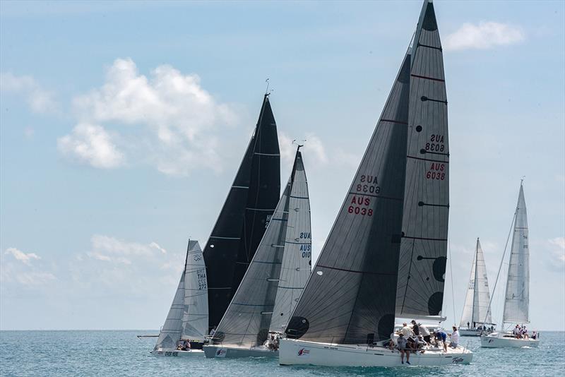 IRC 1 start line. Day 5, Samui Regatta 2019 photo copyright Joyce Ravara taken at  and featuring the IRC class