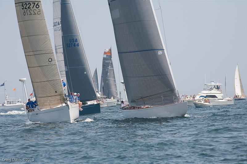 Racecourse action during the Marblehead to Halifax Ocean Race - photo © Images courtesy of Craig Davis