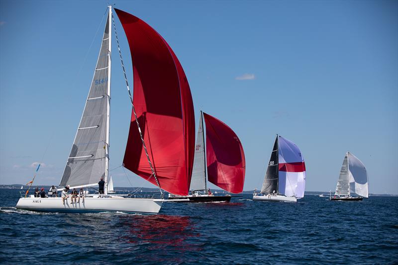 Racecourse action during the Marblehead to Halifax Ocean Race - photo © Images courtesy of Craig Davis