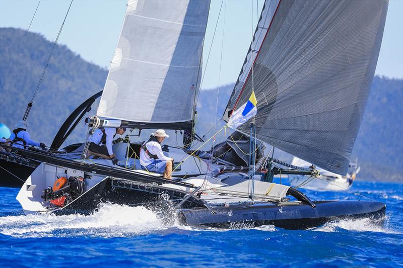 Morticia at Hamilton Island Race Week 2018 photo copyright Salty Dingo taken at Royal Queensland Yacht Squadron and featuring the IRC class