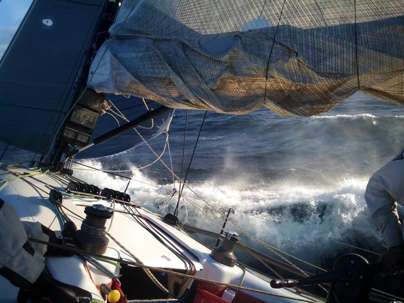 Both leg records were set by Wild Joe in 2015. This photo was not taken on board Wild Joe, but you can see, they all had the most amazing sailing conditions! photo copyright Kolja Dumancic taken at Sailing Club of Rijeka and featuring the IRC class