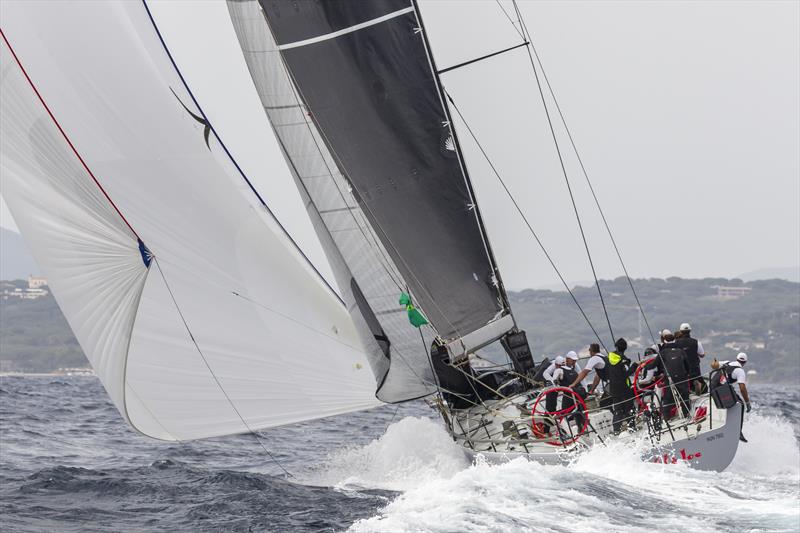 The race was going well for Marton Jozsa's Wild Joe until her Code 0 lock broke photo copyright ROLEX / Studio Borlenghi taken at Yacht Club Italiano and featuring the IRC class