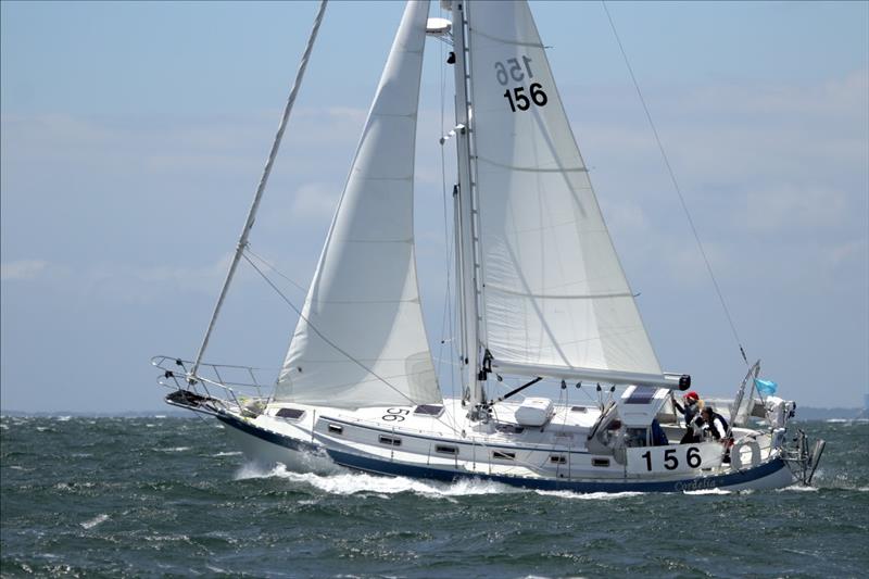 Class D has harbored the winning boat for the past two Marion Bermuda Race. Cordelia the leader of that class on Sunday morning has 384 miles left to Bermuda. She was making 7.1 kts steering 148º. Cordelia is skippered by Roy Greenwald of Marion. - photo © Fran Grenon, Spectrum Photo