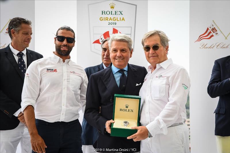 Prizegiving - Rolex Giraglia 2019 photo copyright Martina Orsini taken at Yacht Club de Monaco and featuring the IRC class