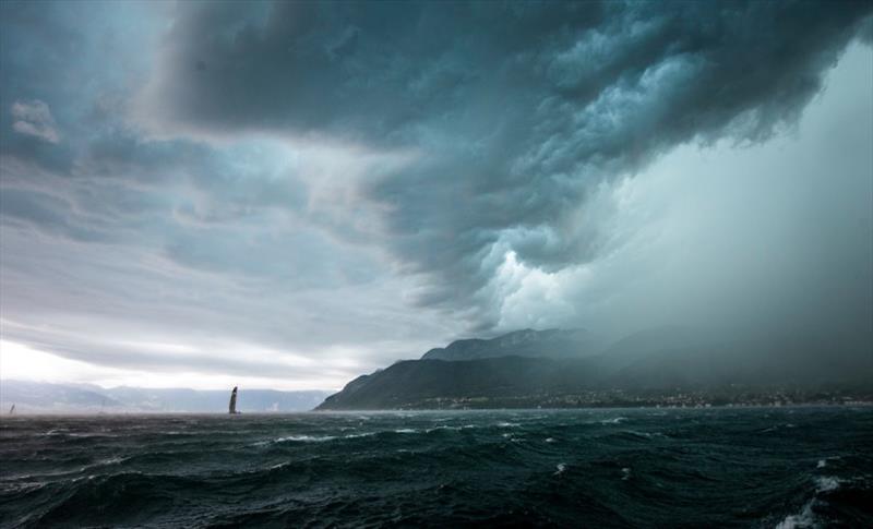 The Bol d'Or Mirabaud competitors showed their great seamanship, in difficult conditions. - photo © Loris Von Siebenthal