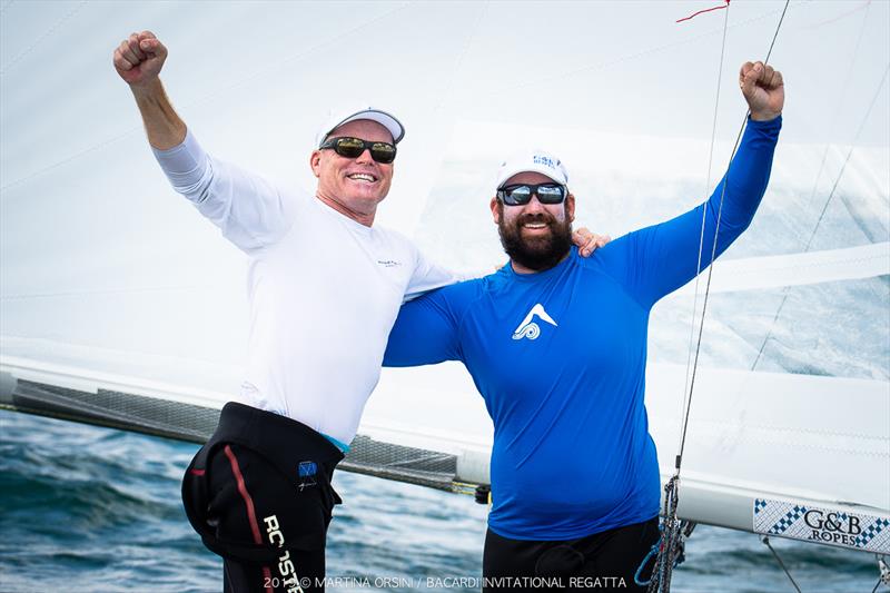 92nd Bacardi Cup Champions Eric Doyle and Payson Infelise Showcase Bacardi At Porto Cervo, Italy photo copyright Martina Orsini taken at Coral Reef Yacht Club and featuring the IRC class