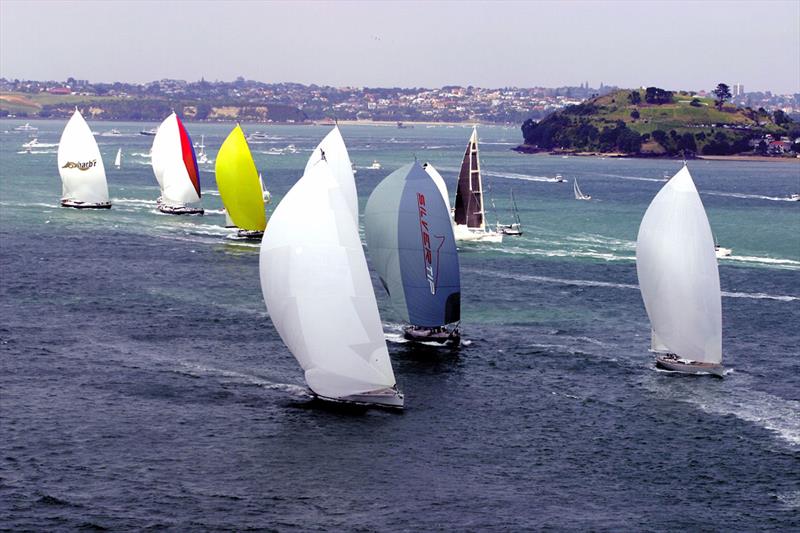 Superyachts -North Head Mill Cup 2000 photo copyright Ivor Wilkins Offshore Images taken at Royal New Zealand Yacht Squadron and featuring the IRC class