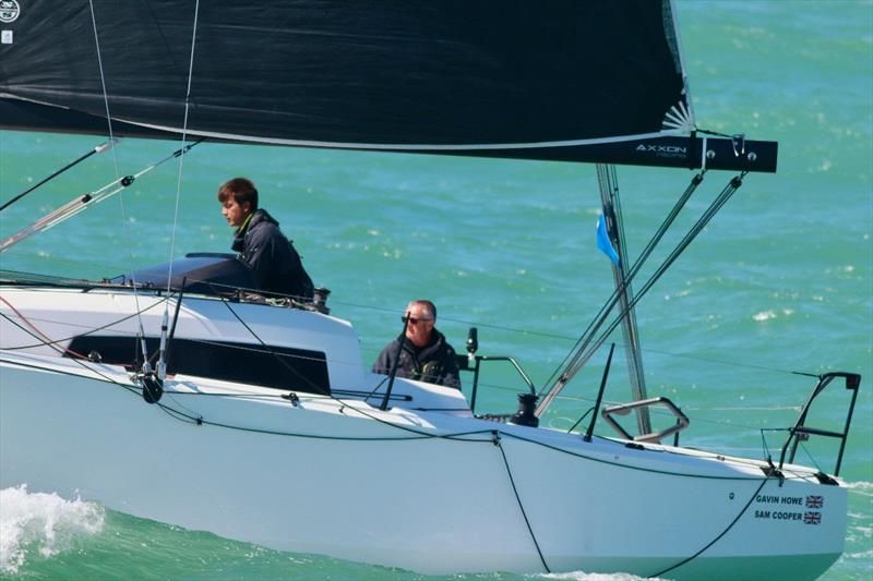 Gavin Howe's Hamble, UK based Sun Fast 3600 Tigris finishing in Dieppe - 2019 RORC Morgan Cup - photo © Louay Habib
