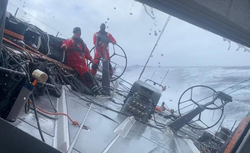 David Witt and the supermaxi SHK Scallywag - Transatlantic Race 2019 - photo © SHK Scallywag