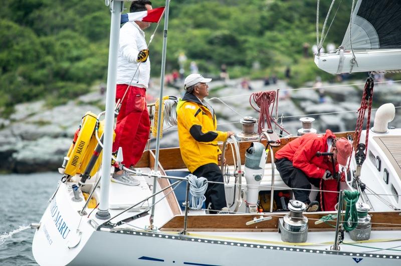 Hiro Maru - 2019 Transatlantic Race, Day 4 photo copyright Paul Todd / Outside Images taken at New York Yacht Club and featuring the IRC class