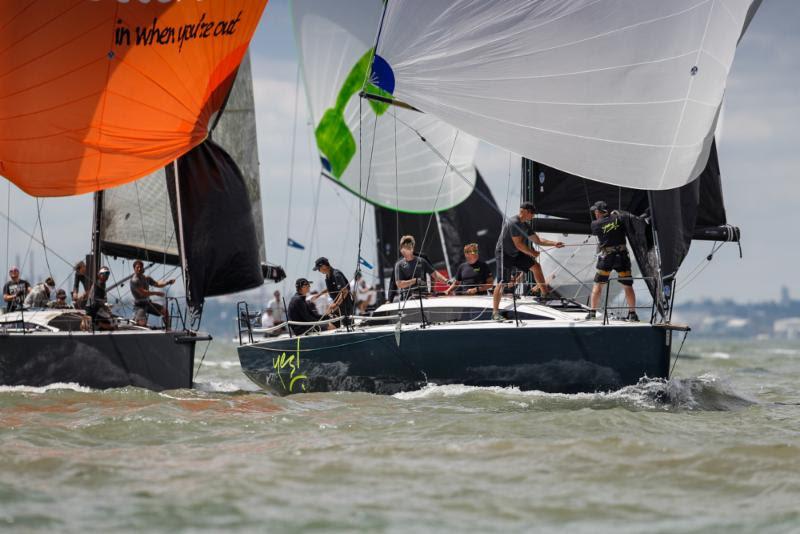 On the ascent in IRC 2 - Adam Gosling's JPK 11.80 Yes! - IRC National Championship 2019 - photo © Paul Wyeth / pwpictures.com