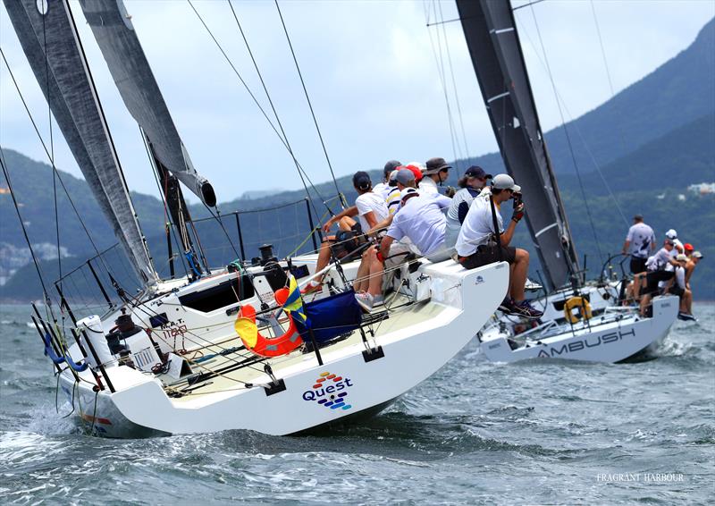 Quest and Ambush (UK Sailmakers Typhoon Series , Race 4) - photo © Fragrant Harbour