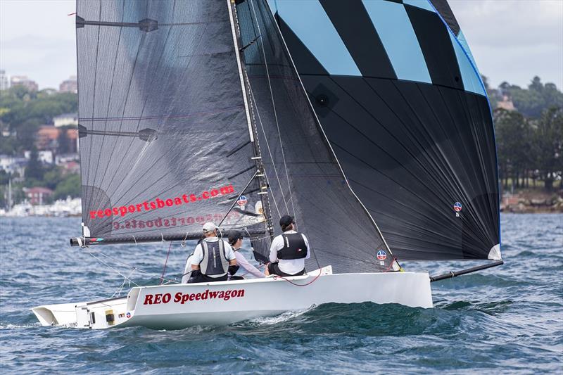 Andrew York with the foot down on REO Speedwagon - Airlie Beach Race Week - photo © Andrea Francolini