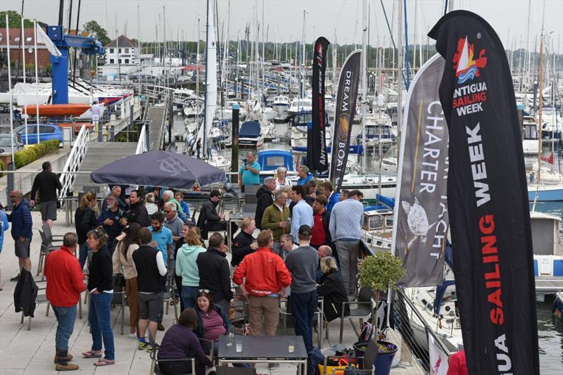The Champagne Charlie July Regatta has plenty of activities ashore utilising the superb facilities at the modern clubhouse on the banks of the Hamble River photo copyright Rick Tomlinson taken at Royal Southern Yacht Club and featuring the IRC class