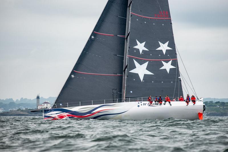 David and Peter Askew's Wizard is the overall winner of the Transatlantic Race 2019 photo copyright Paul Todd / OUTSIDEIMAGES.COM taken at New York Yacht Club and featuring the IRC class