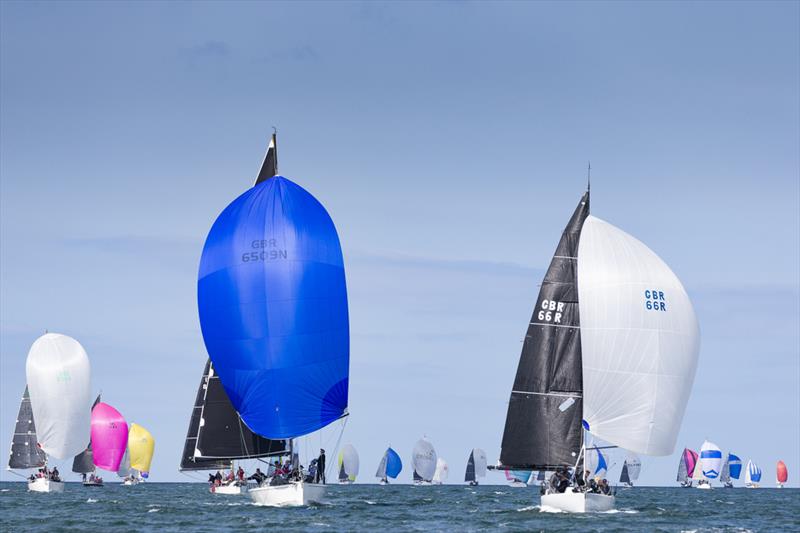 Max Too (Prima 38) skippered by Neil Thomas  on the final day of the Volvo Dun Laoghaire Regatta 2019 photo copyright David Branigan / www.oceansport.ie taken at Dun Laoghaire Motor Yacht Club and featuring the IRC class