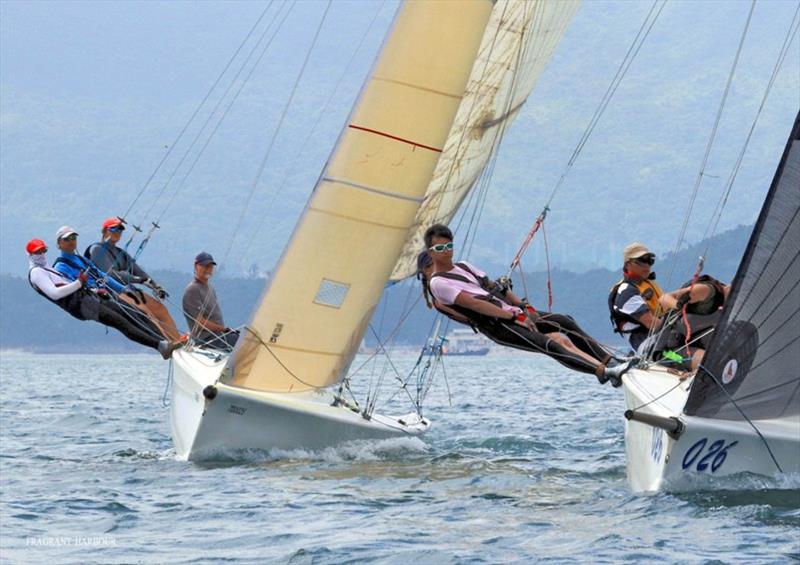 No Rush leads Red Herring II - Peroni Summer Saturday Series , Race 4 photo copyright Fragrant Harbour taken at Hebe Haven Yacht Club and featuring the IRC class