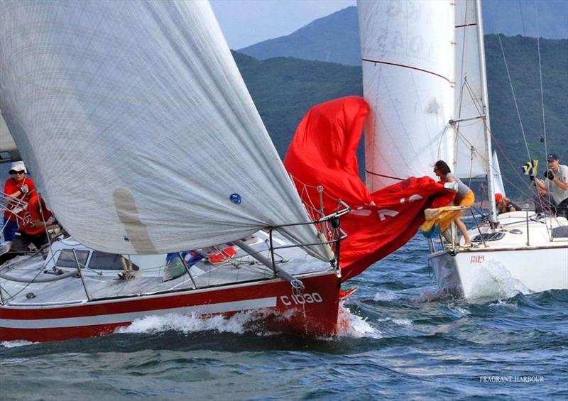 RB and Moll in IRC - Peroni Summer Saturday Series , Race 5 photo copyright Fragrant Harbour taken at Hebe Haven Yacht Club and featuring the IRC class