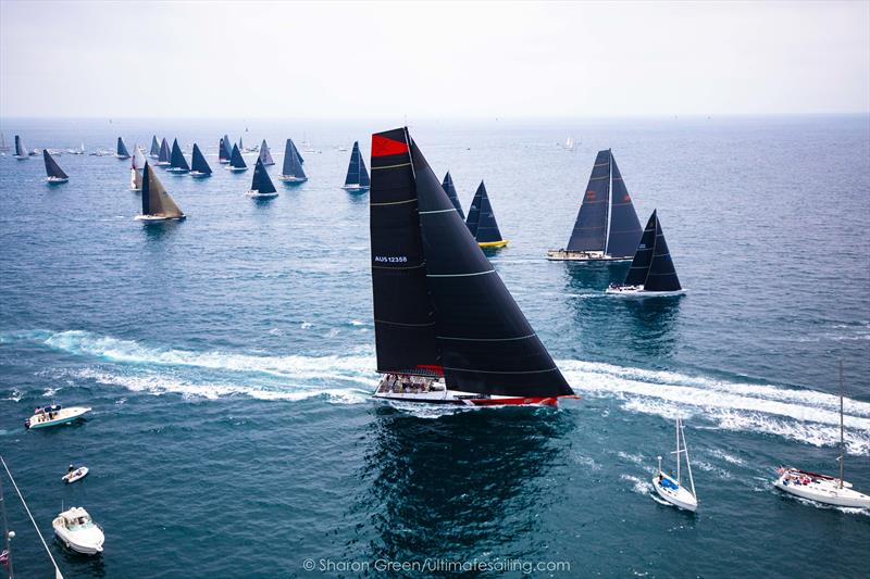 Comanche dominates the Start - Transpac 2019 - July 20129 photo copyright Sharon Green / Ultimate Sailing taken at Long Beach Yacht Club and featuring the IRC class