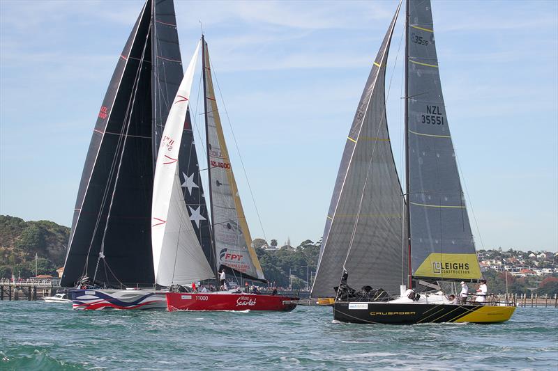 2016 ANZ Auckland Fiji Race start photo copyright Richard Gladwell taken at Royal Akarana Yacht Club and featuring the IRC class