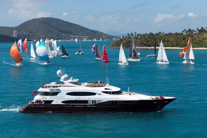 Front row seats at Hamilton Island Race Week. - photo © Andrea Francolini