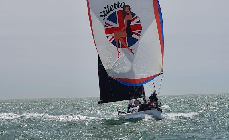 Steletto on day 1 of Ramsgate Week - Round the Goodwins photo copyright Piers Hodges taken at Royal Temple Yacht Club and featuring the IRC class
