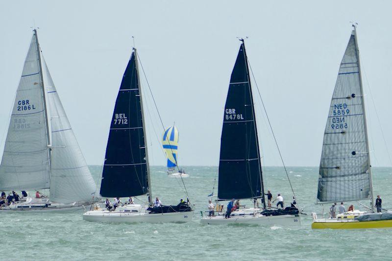 Ramsgate Week day 1 - Round the Goodwins photo copyright Brian Whitehead taken at Royal Temple Yacht Club and featuring the IRC class